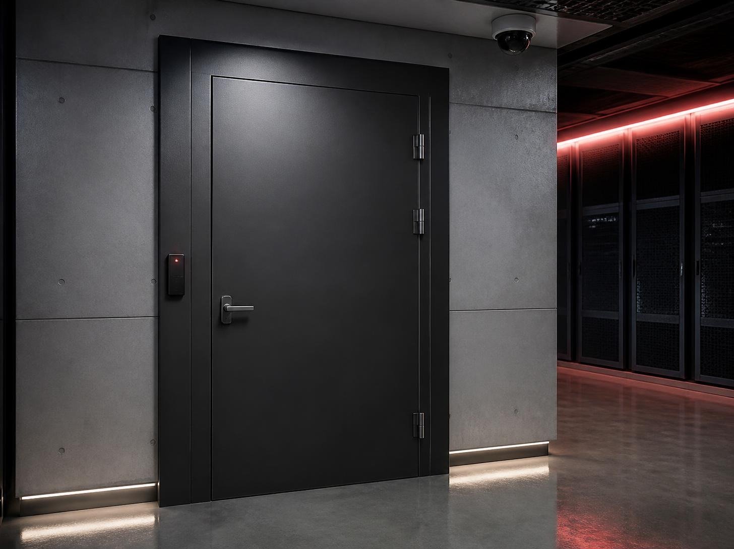 Visualisation of controlled physical access at a data centre