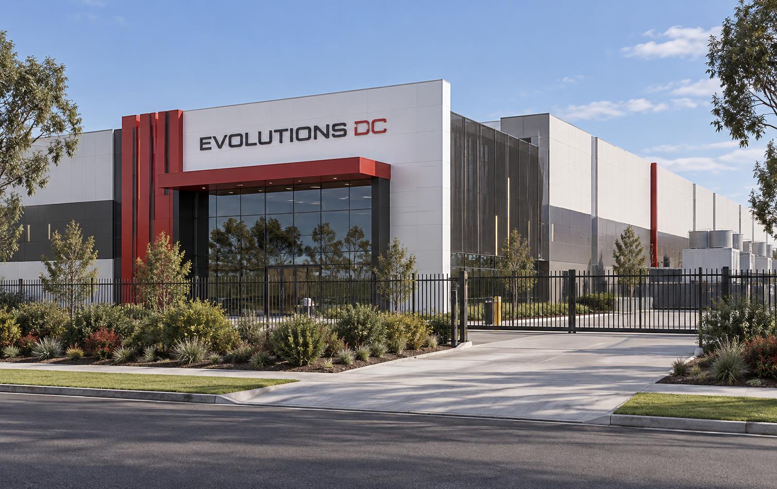 Proposed EVOLUTIONS DC location frontage 226 Atlantic Drive in Keysborough